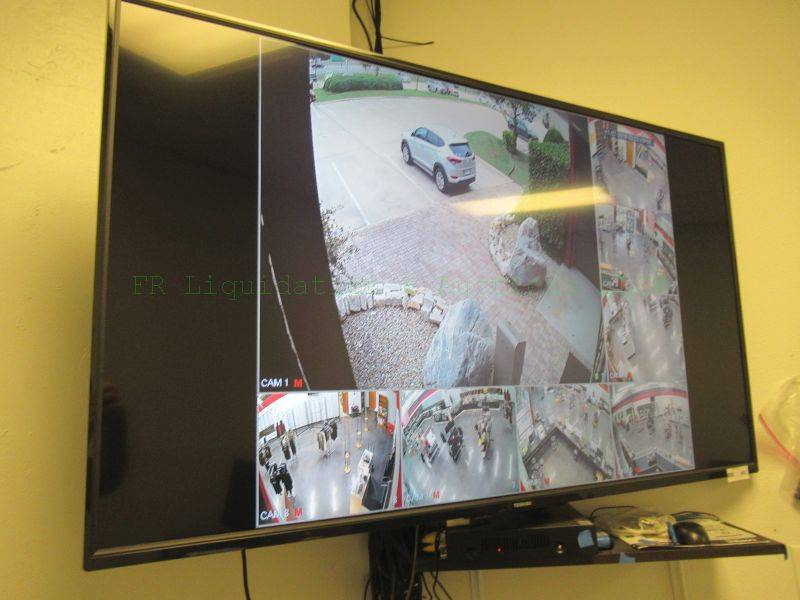 lot 480 image: Toshiba 55 LED smart TV with remote, model 55L421U