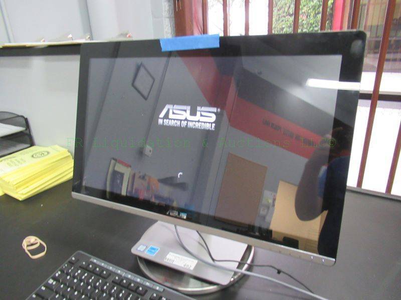 lot 492 image: Asus model V230IC all-in-one personal touch screen computer with keyboard and mouse, Windows 10 OS