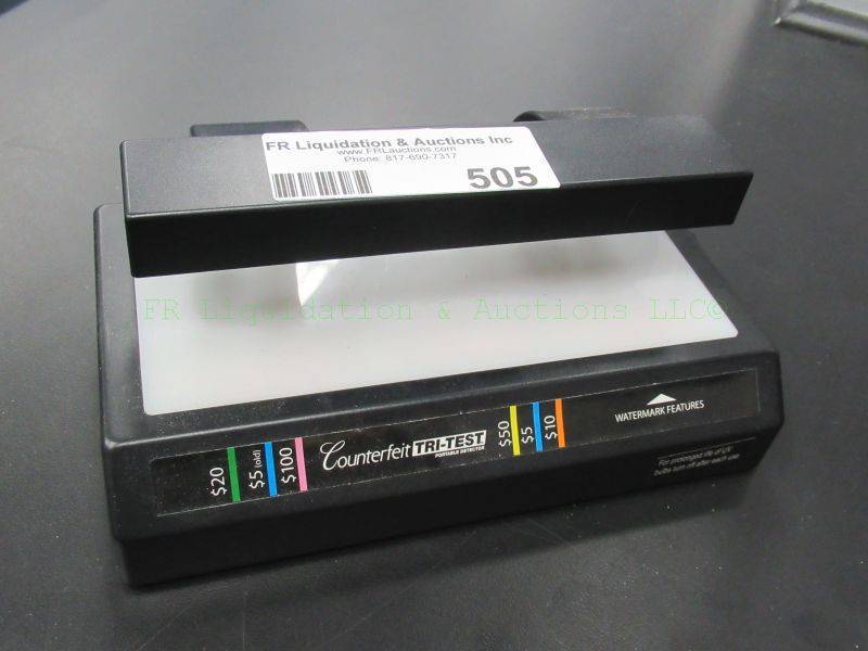 lot 505 image: Counterfeit Tri-test portable detector