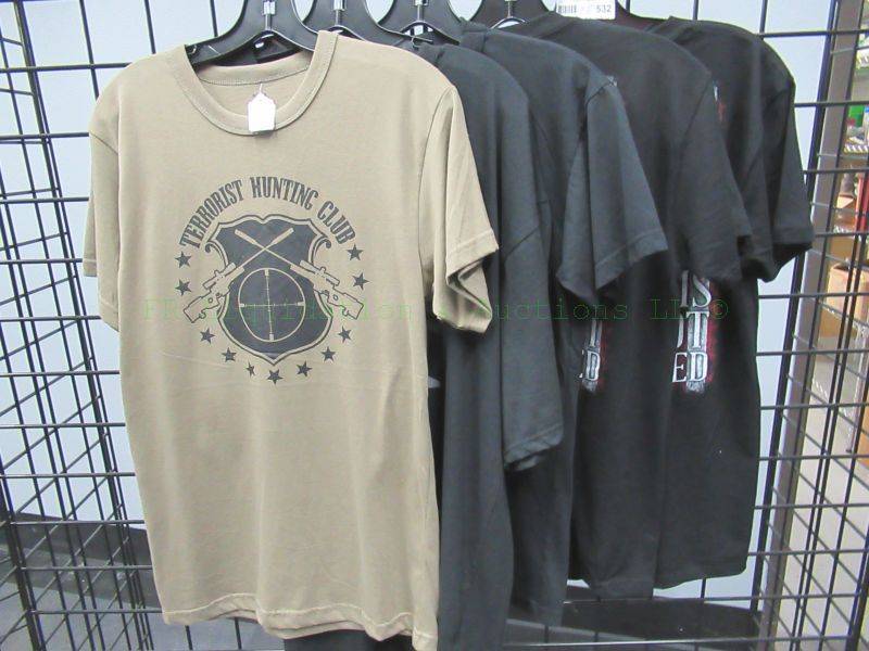 lot 532 image: NEW Patriotic Rothco T-shirts