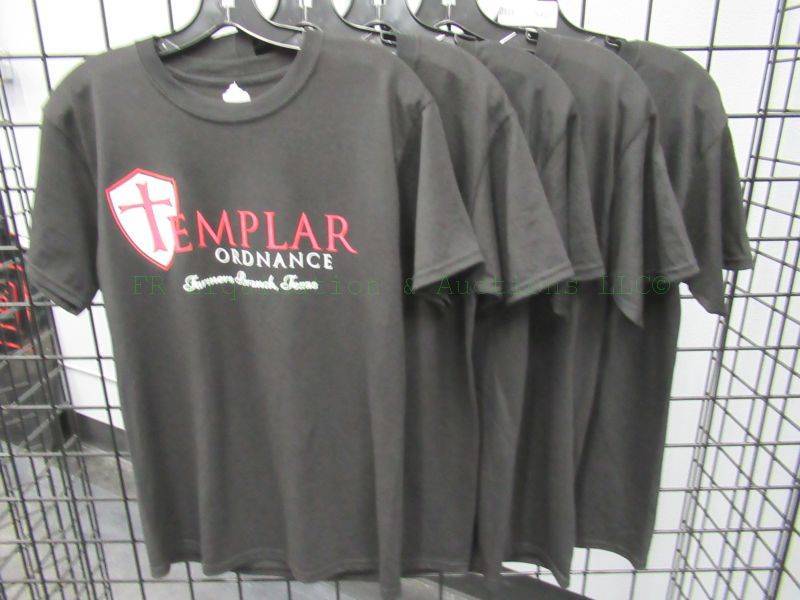 lot 540 image: NEW Hanes Templar ordinance T-shirts