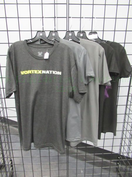 lot 541 image: NEW Glock & Vortex logo T-shirts