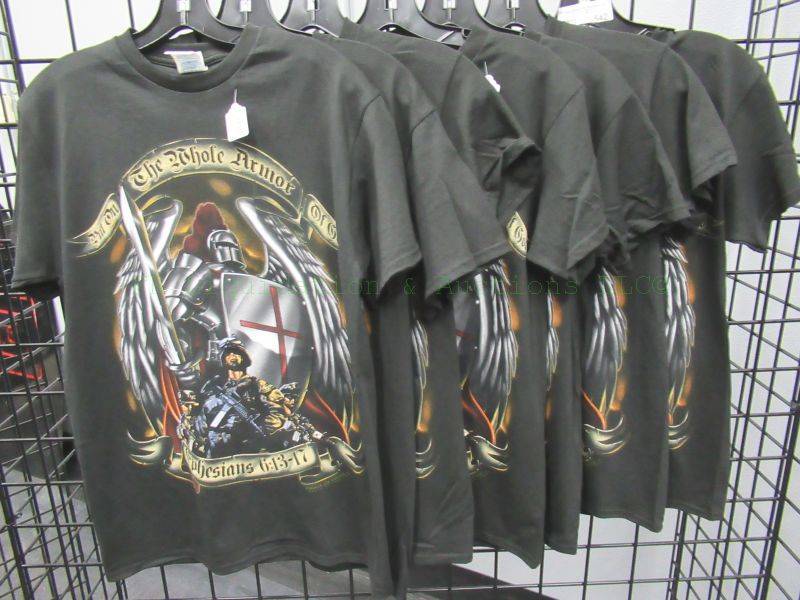 lot 542 image: NEW Ephesians 6 13-17 T-shirts