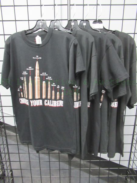 lot 543 image: NEW Choose your caliber Rothco T-shirts