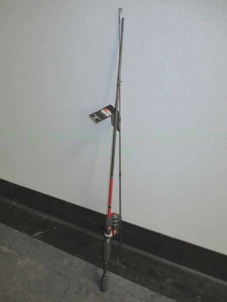 lot 545 image: NEW Abu Garcia Abumatic SX fishing rod & reel