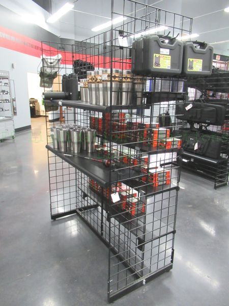 lot 550 image: Wire frame display rack