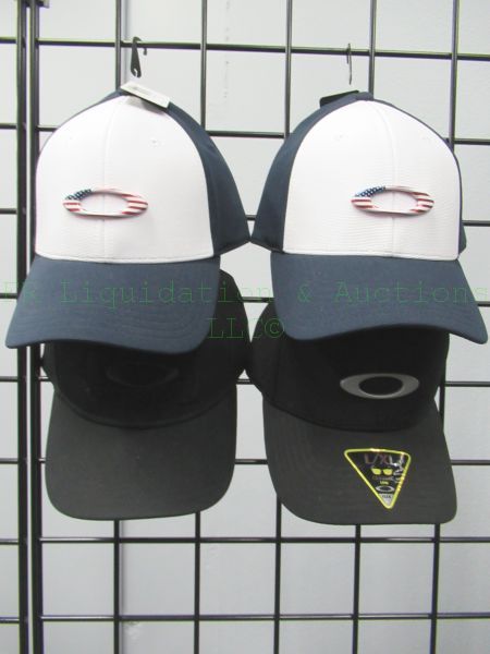 lot 425 image: NEW Oakley caps, tags attached