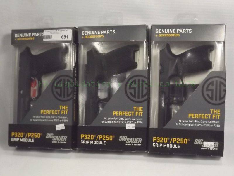 lot 681 image: NEW Sig Sauer pistol grip module for P320  P250