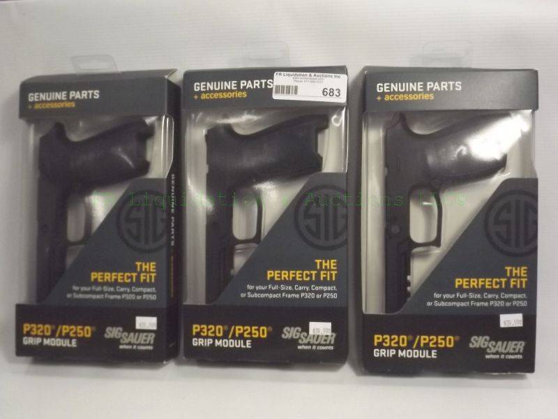 lot 683 image: NEW Sig Sauer pistol grip module for P320  P250