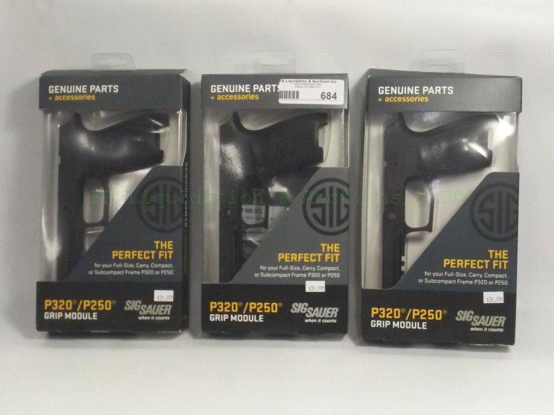 lot 684 image: NEW Sig Sauer pistol grip module for P320  P250