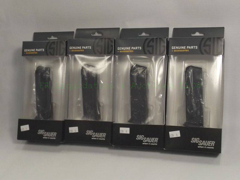 lot 685 image: NEW Genuine Sig Sauer P229 pistol magazines