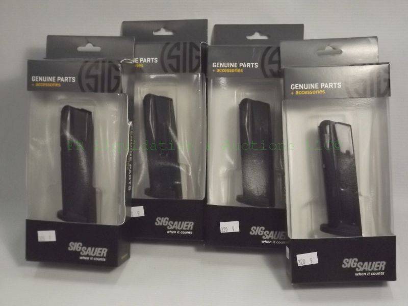 lot 692 image: NEW Genuine Sig Sauer 320 pistol magazines