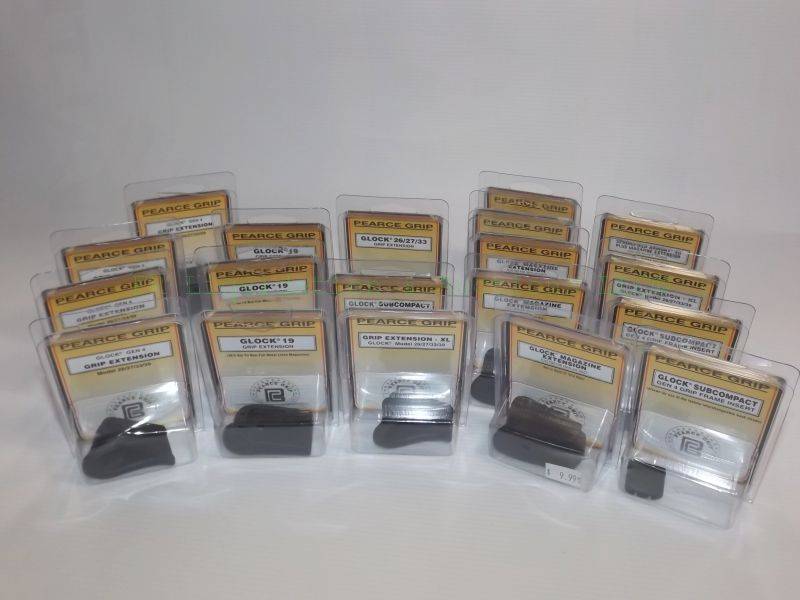 lot 697 image: NEW Pearce grip Glock pistol grip extensions