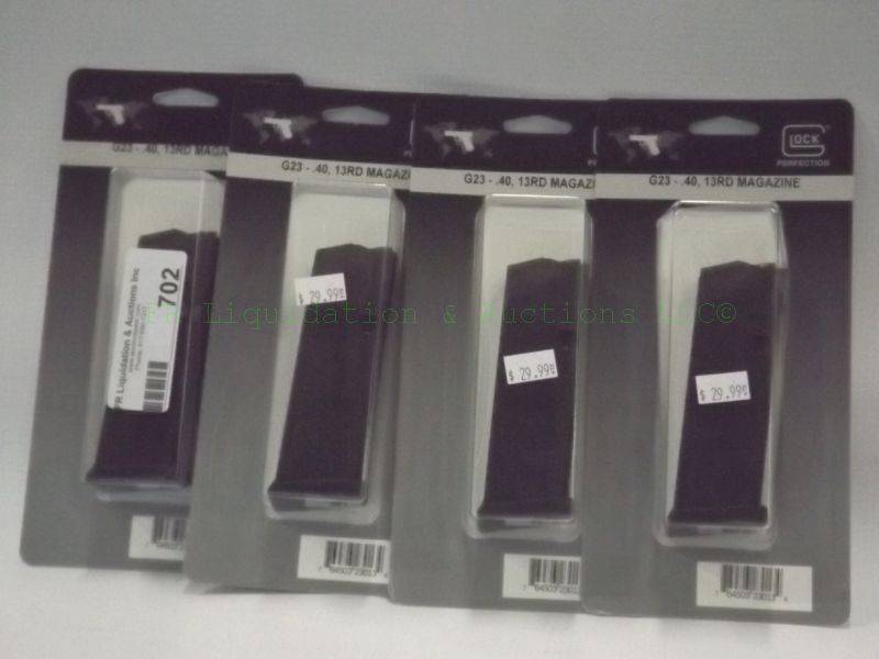 lot 702 image: NEW Genuine Glock 23 .40 pistol magazine