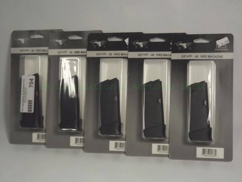 lot 704 image: NEW Genuine Glock 27 .40 pistol magazine