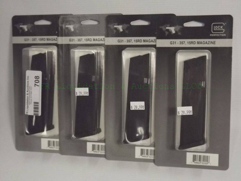 lot 708 image: NEW Genuine Glock 31 .357 pistol magazine