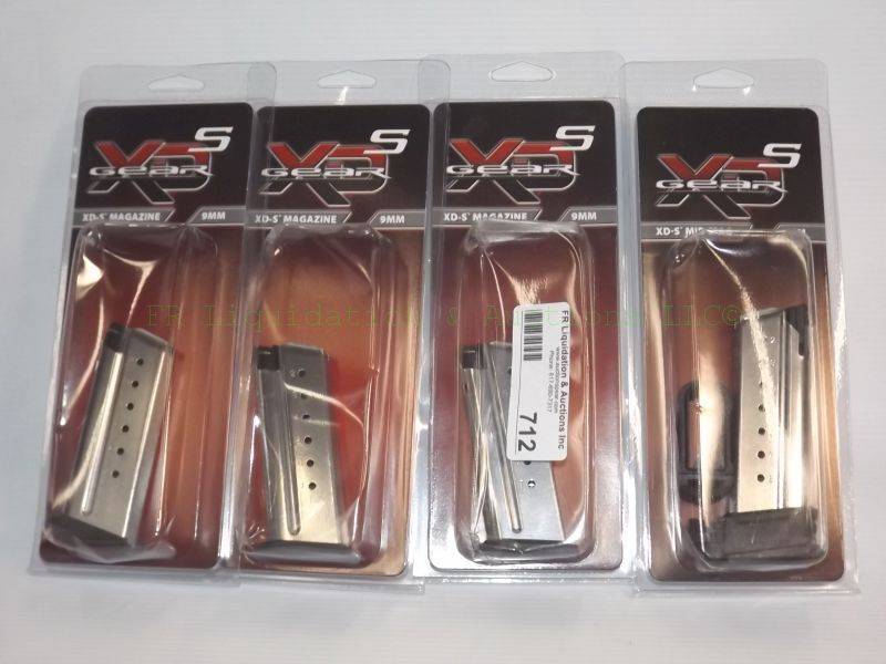lot 712 image: NEW XDS gear XD-S 9mm pistol magazine