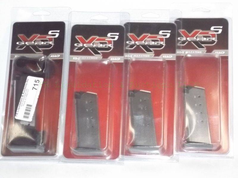 lot 715 image: NEW XDS gear XD-S .45 ACP pistol magazine