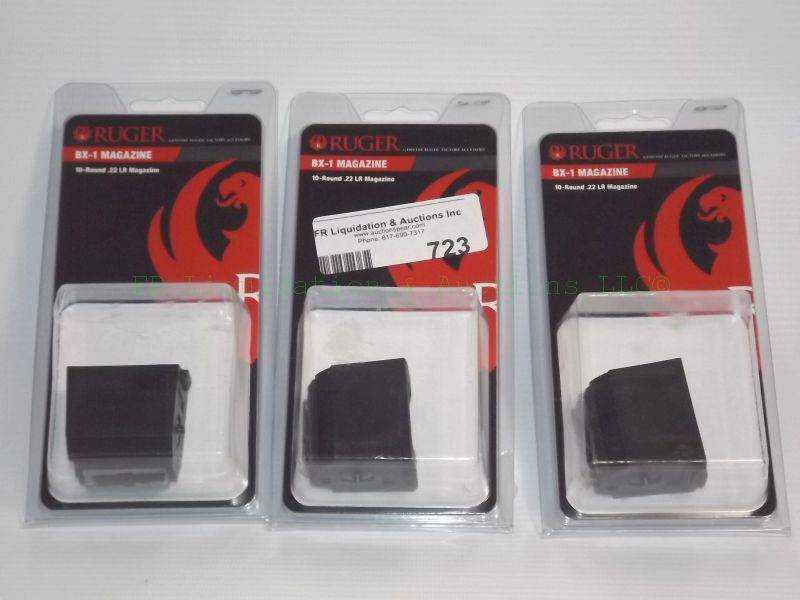 lot 723 image: NEW Ruger BX-1 .22 magazine