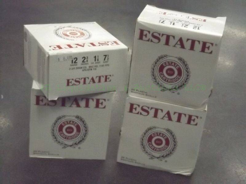 lot 728 image: Estate 12 ga. 2-34 shotgun ammunition