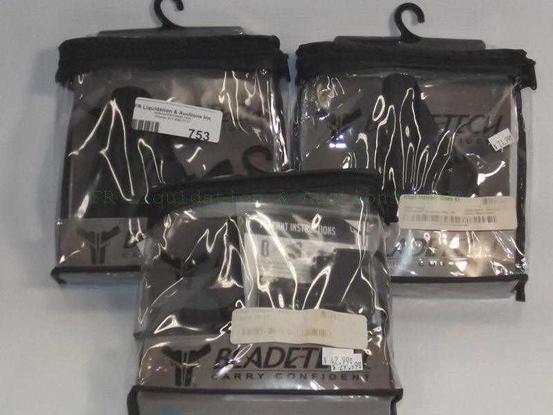 lot 753 image: NEW Bladetech pistol holsters for Glock