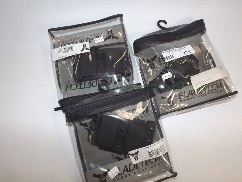 lot 771 image: NEW Bladetech pistol holsters for Glock & 1911
