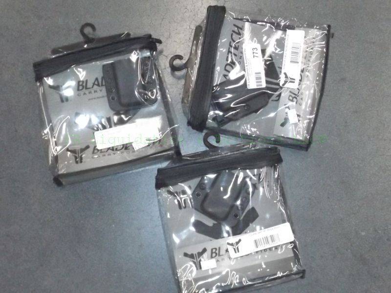 lot 773 image: NEW Bladetech pistol holsters for Glock & 1911