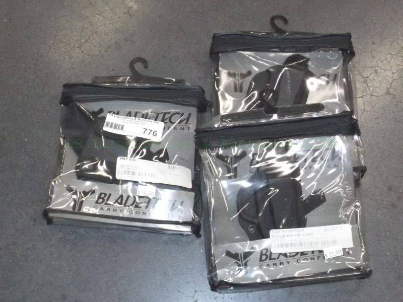 lot 776 image: NEW Bladetech pistol holsters for M&P and S&W