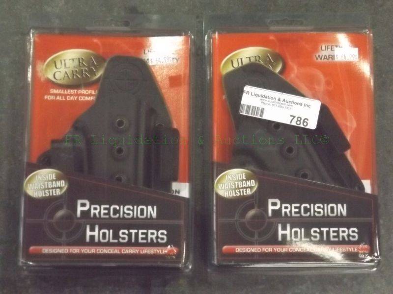 lot 786 image: NEW Ultra carry Precision holsters for Glock 17