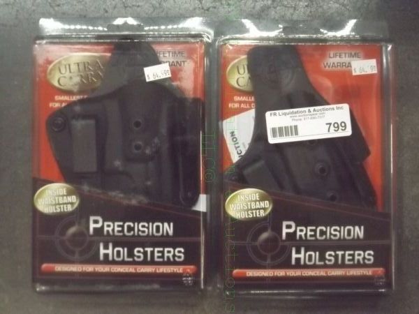 lot 799 image: NEW Ultra carry Precision holsters for Ruger LCR and S&W