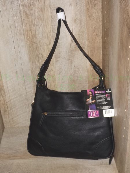 lot 816 image: NEW Bulldog cases hobo series leather concealed pistol holster purse