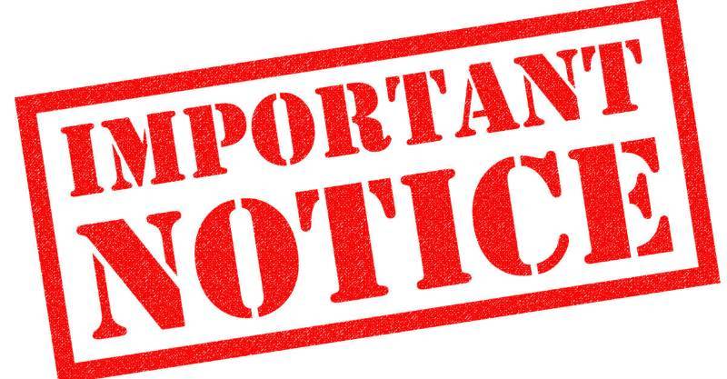 lot 913 image: NOTICE