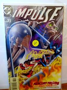 lot 64 image: DC Comics Impulse #65 October 2000 Wayne Faucher Cover