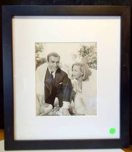 lot 77 image: HOLLYWOOD ART - SEAN CONNERY & ANGIE DICKINSON