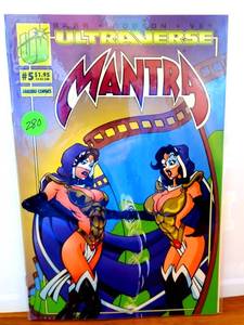 lot 280 image: MANTRA #5 --- ULTRAVERSE TERRY DODSON HI-GRADE Malibu 1993