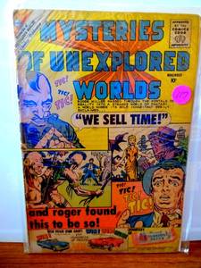 lot 117 image: Mysteries of Unexplored Worlds #21 (1960) Charlton Comic $$$