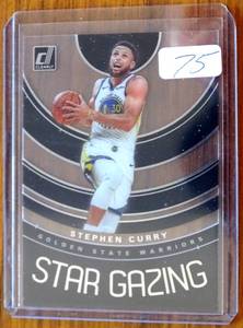 lot 75 image: 2019-20 Clearly Donruss #1 Stephen Curry Star Gazing $$