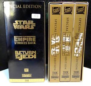 lot 53 image: Star Wars Trilogy (VHS, 1997, Special Edition)