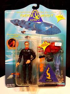 lot 85 image: SeaQuest DSV lieutenant j.g. tim oneill Playmates Action Figure 1993 Sealed $$