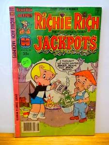 lot 217 image: Richie Rich  Jackpots #36 Aug..1978 Harvey Comics $