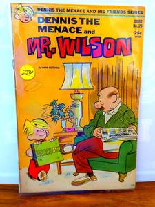 lot 274 image: VINTAGE Dennis The Menace & Mr. Wilson His Friends #20 1973, Fawcett, Ketcham Comic Book