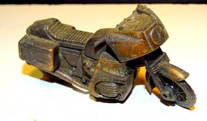 lot 121 image: Vintage Diecast Motorcycle Pencil Sharpener $$