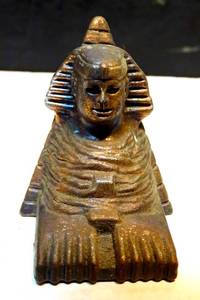 lot 135 image: VINTAGE Egypt Pyramid & Sphinx Pencil Sharpener - Bronze Color Metal - Souvenir