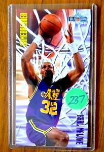 lot 237 image: 1994-95 Fleer NBA Jam Session - Karl Malone #3 - Gamebreaker
