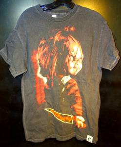 lot 147 image: AUTHENTIC LICENSED CHUCKY T-SHIRT by RIPPLE JUNCTION - SIZE MEDIUM