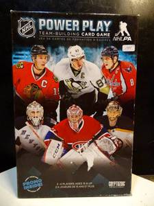 lot 141 image: NHL Power Play Team-Building Card Game Cryptozoic Entertainment - OPEN BOX