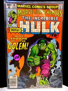 lot 234 image: Marvel Comics Group Marvel Super-Heroes The Incredible Hulk #86 Jan 1980