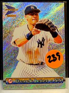 lot 239 image: 2000 Pacific Prizm Derek Jeter #99