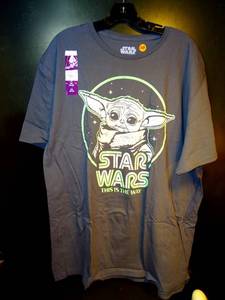 lot 268 image: STAR WARS YODA MENS T-SHIRT WTAGS - SIZE 2 XL