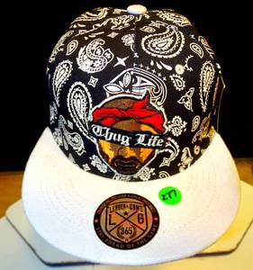 lot 277 image: NEW WTAGS - LEADER OF THE GAME THUG LIFE EMBROIDERED BALL CAP